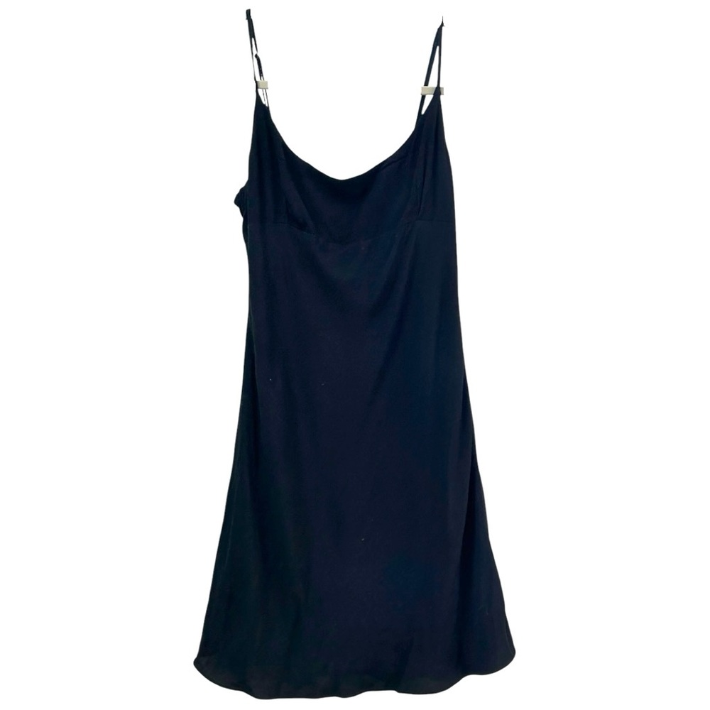 Sun•deh Women’s Spaghetti Strap Flowy Black Mini Dress‎  Sz M